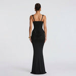 Vestido Maxi Elegante feminino