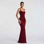 Vestido Maxi Elegante feminino
