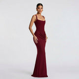 Vestido Maxi Elegante feminino