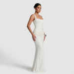 Vestido Maxi Elegante feminino