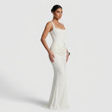 Vestido Maxi Elegante feminino
