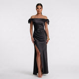Vestido Maxi Elegante feminino