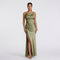 Vestido Maxi Elegante feminino