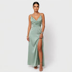 Vestido Maxi Elegante feminino