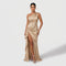 Vestido Maxi Elegante feminino