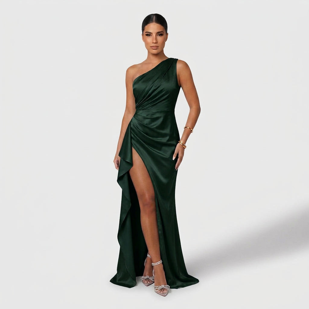 Vestido Maxi Elegante feminino
