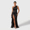 Vestido Maxi Elegante feminino