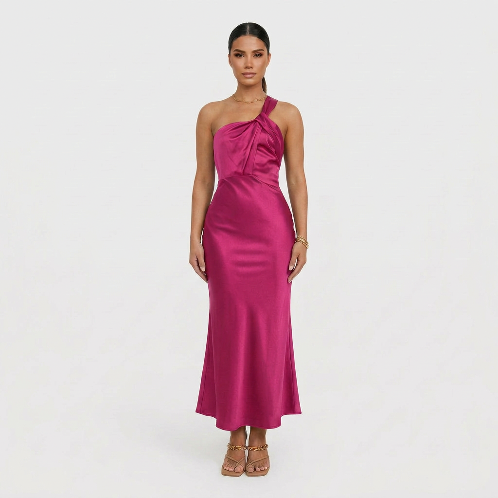 Vestido Maxi Elegante feminino