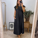 Vestido de Conforto Atemporal feminino