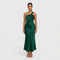 Vestido Maxi Elegante feminino