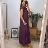 Vestido de Conforto Atemporal feminino