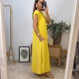 Vestido de Conforto Atemporal feminino