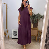 Vestido de Conforto Atemporal feminino