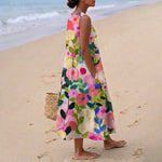 Vestido de algodão feminino