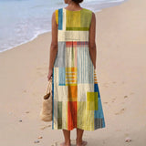Vestido de algodão feminino