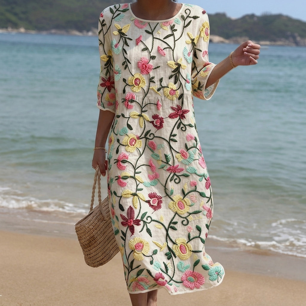 Vestido Floral Feminino