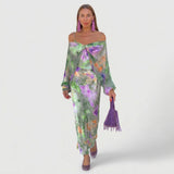 Vestido de verão luxuoso feminino