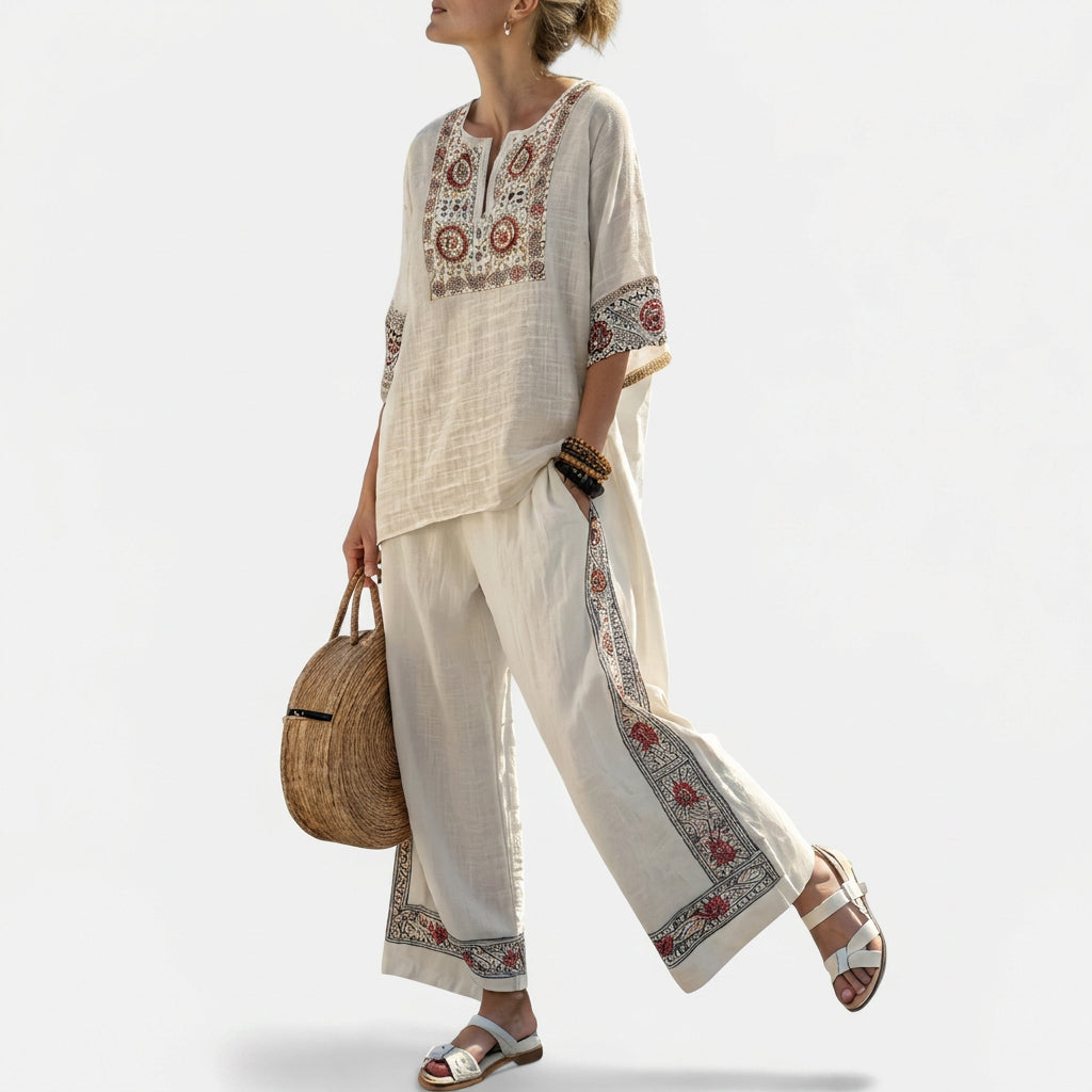 Conjunto Mediterrâneo feminino