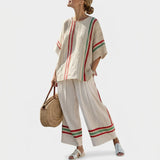 Conjunto Mediterrâneo Listras feminino