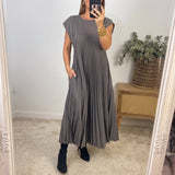Vestido de Conforto Atemporal feminino