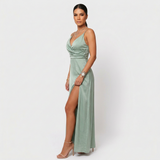 Vestido Maxi Elegante feminino