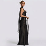 Vestido Maxi Elegante feminino