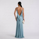 Vestido Maxi Elegante feminino