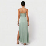 Vestido Maxi Elegante feminino