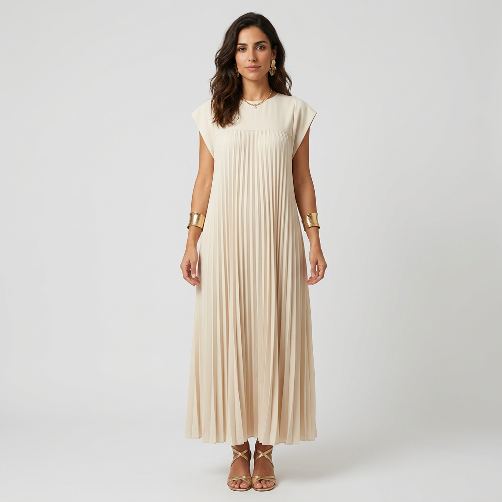 Vestido de Conforto Atemporal feminino