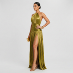Vestido Maxi Elegante feminino