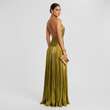 Vestido Maxi Elegante feminino