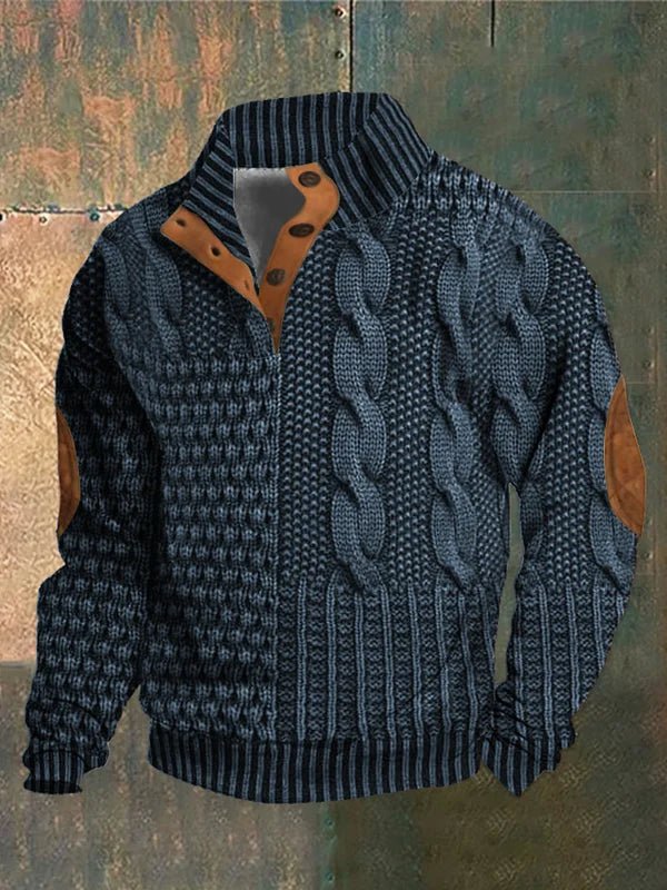Diogo - Sweater térmica estampada masculino
