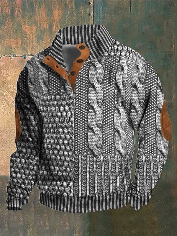 Diogo - Sweater térmica estampada masculino