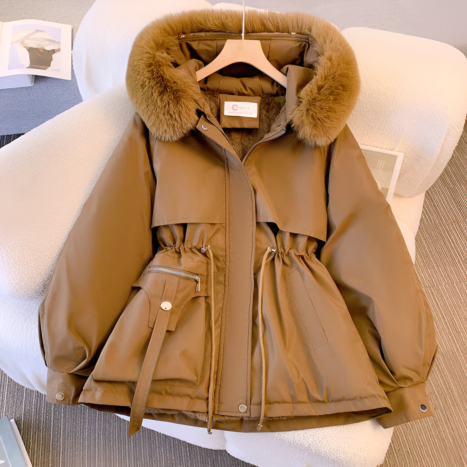 Casaco de Inverno Elegante feminino