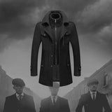 Casaco clássico outono inverno masculino