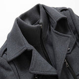 Casaco clássico outono inverno masculino