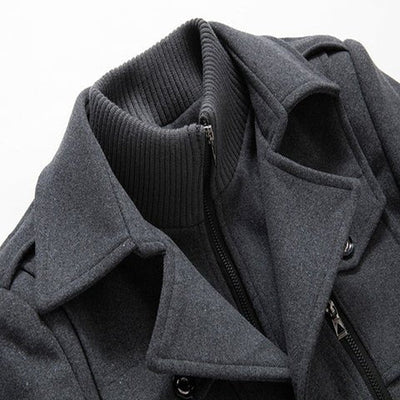 Casaco clássico outono inverno masculino