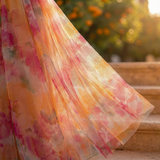 Julieta | Vestido Maxi Floral com Decote Cruzado