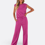 Conjunto Casual Em Tecido Suave Lounge feminino