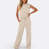 Conjunto Casual Em Tecido Suave Lounge feminino