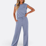 Conjunto Casual Em Tecido Suave Lounge feminino