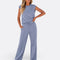Conjunto Casual Em Tecido Suave Lounge feminino