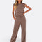 Conjunto Casual Em Tecido Suave Lounge feminino