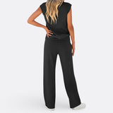 Conjunto Casual Em Tecido Suave Lounge feminino