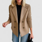 Casaco Elegante com Malha feminino
