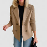 Casaco Elegante com Malha feminino
