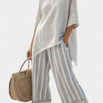 Conjunto Blusa Assimétrica feminino