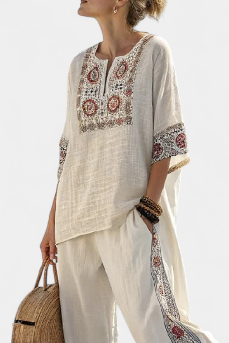 Conjunto Mediterrâneo feminino