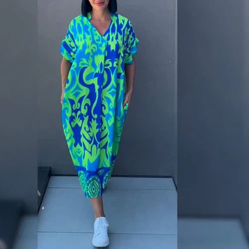 MARA | Elegante Vestido  Gracioso e Feminino