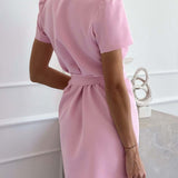 Vestido com Modelagem Slim feminino